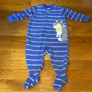 Carter’s Fleece Sleeper Size 6M